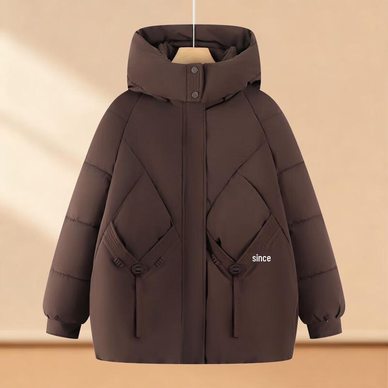 Women's Comfortable Hooded Padded Jacket for Mature Women