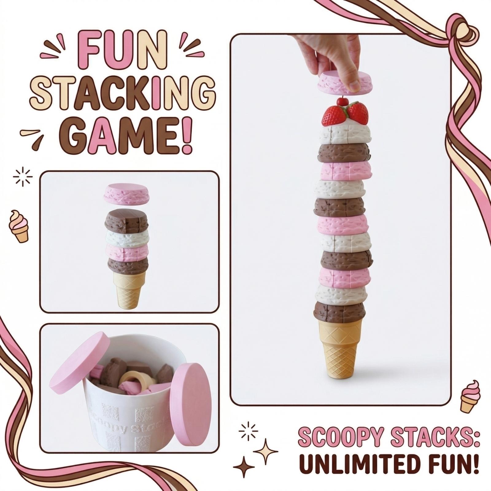 

Forklift Pile Toy Fun Puzzle Game One Size