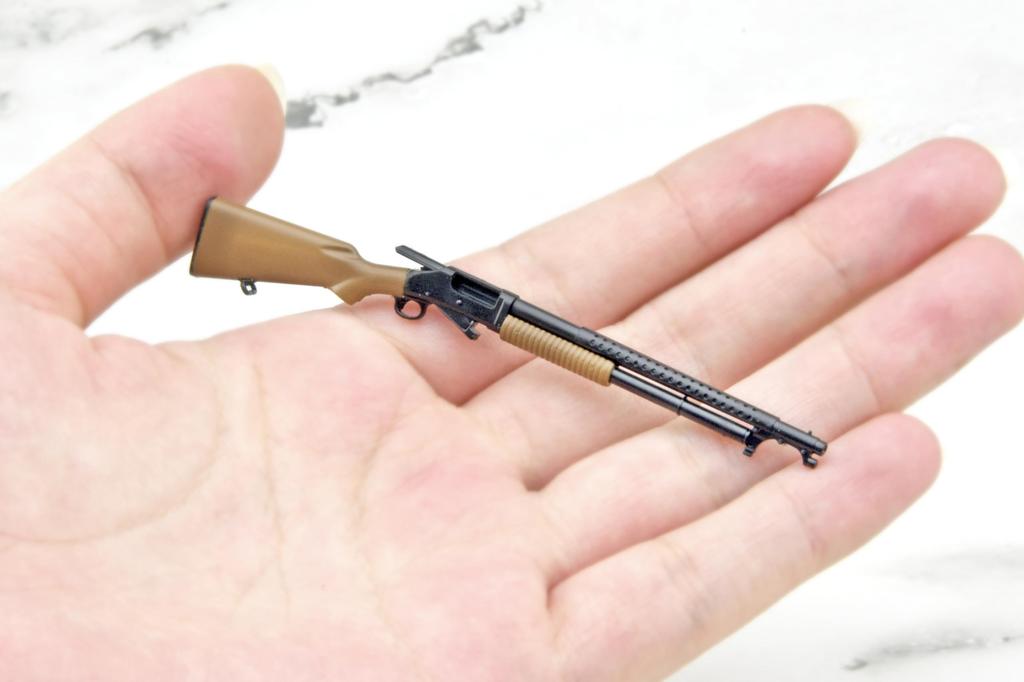 TOMYTEC Little Armory x Saga of Tanya the Evil Saga of Tanya the Evil Anson M1897 Trench Gun Scale Unpainted Assembly Runner Kit 333524 LA-YS01 1/12