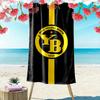 BSC Young Boys Print Beach Towel, Large Soft Quick Dry Towel for Beach Camping Swimming