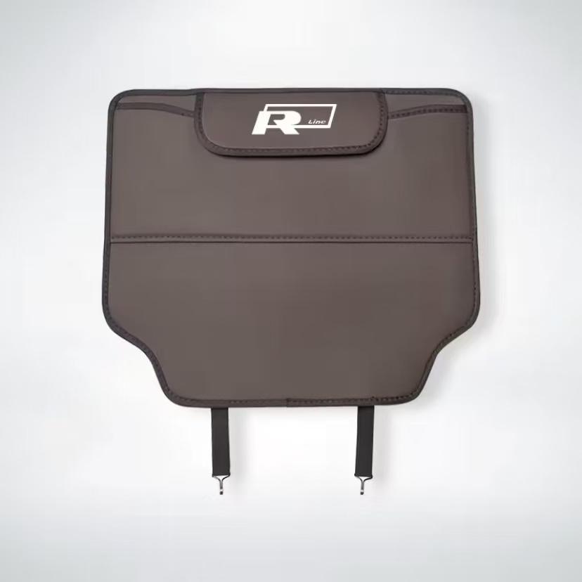 Car Seat Back Anti-Kick Mat Protector Pad Cover For VW GTI Polo Golf MK6 MK7MK8 Passat B6 B7 B8 Tiguan CC T-ROC Jetta Tire Valve