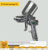 Yoshida W-71/W-77 Pneumatic Paint Spray Gun with Upper & Lower Pots