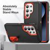 3IN1 Shockproof Stand Holder Phone Case For Samsung S26 S25 S24 Plus Ultra A54 A56 Heavy Duty Rugged Hybrid Military Cover Funda