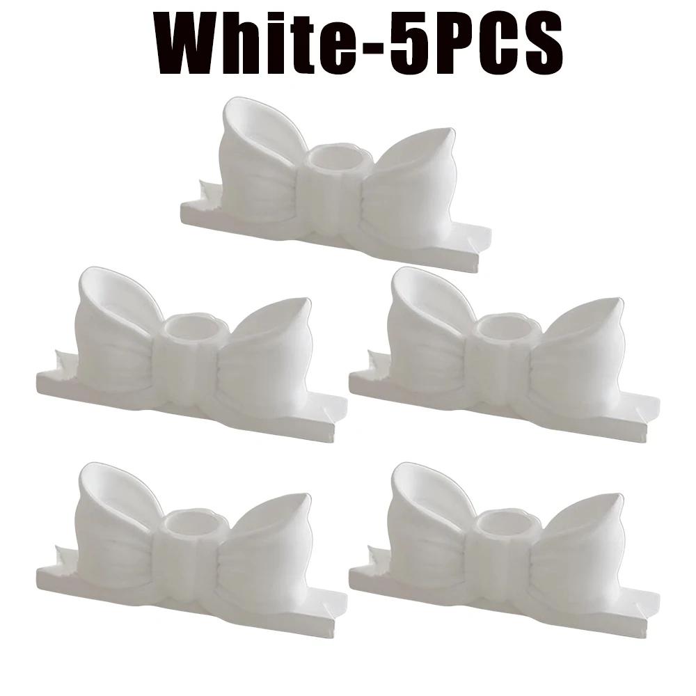 Candlestick Candle Holder Gypsum Bow Candles Candelabra Home Decorative Candle Wedding Dinning Birthday Gift Party Home Props