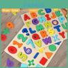3d Wooden Number Puzzle Set For Children Math Skills Development With Diy Fun