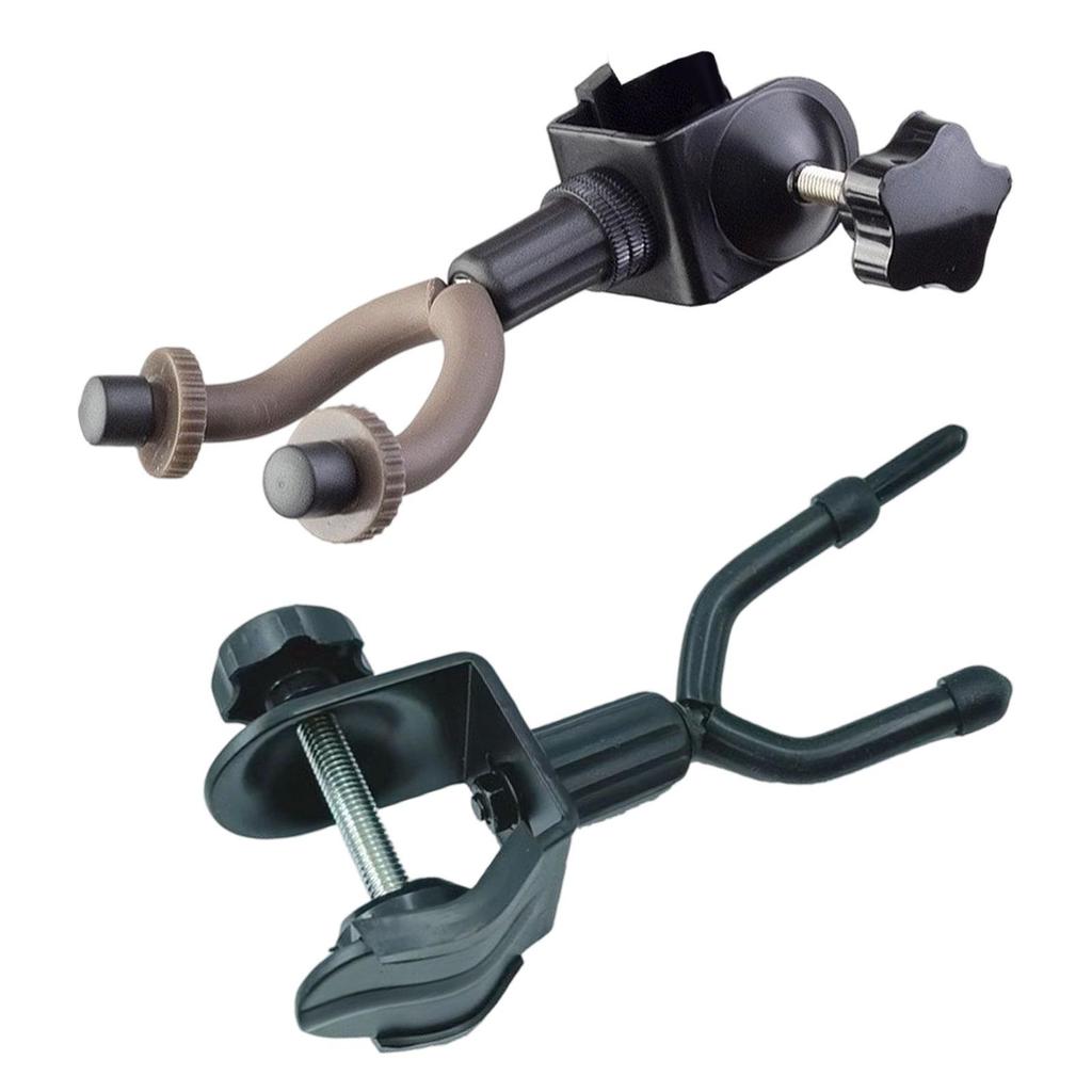 Violin Hanger for Microphone or Sheet Music Stand Multifunctional Hanger for Erhu Ukulele Bass Stage Show