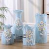 European Modern Ceramic Vase for Flower Arrangements - Ideal Home Decor for Living Room, Dining Table, or Coffee Table - Perfect Housewarming Gift