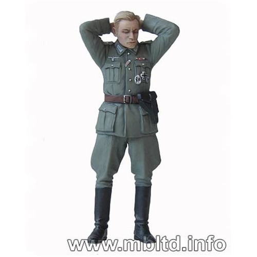 Master Box 1/35 Scale Plastic Model Kit: French Resistance and German Officer Prisoners of War, 1944, Set of 5 (MB35051)