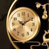 Brass Tabletop Clock Finish Decorative Ornate