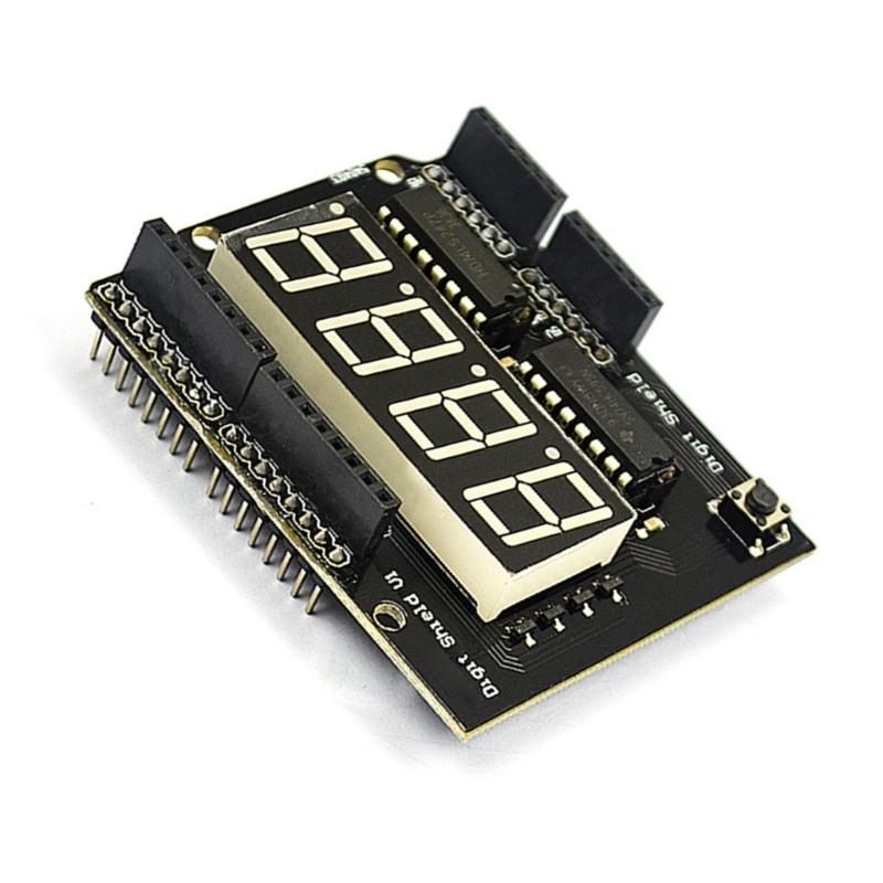 4Digit LED Displays module 4Bit Digital Tube Displays module Compatible for Electronics Project Low Power Consumption