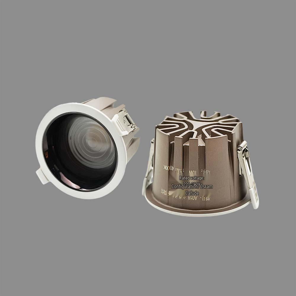 Recessed Anti-Glare LED Spotlight for Living Room, Hotel, Home – Energy & Power Saving Wall Washer Light.