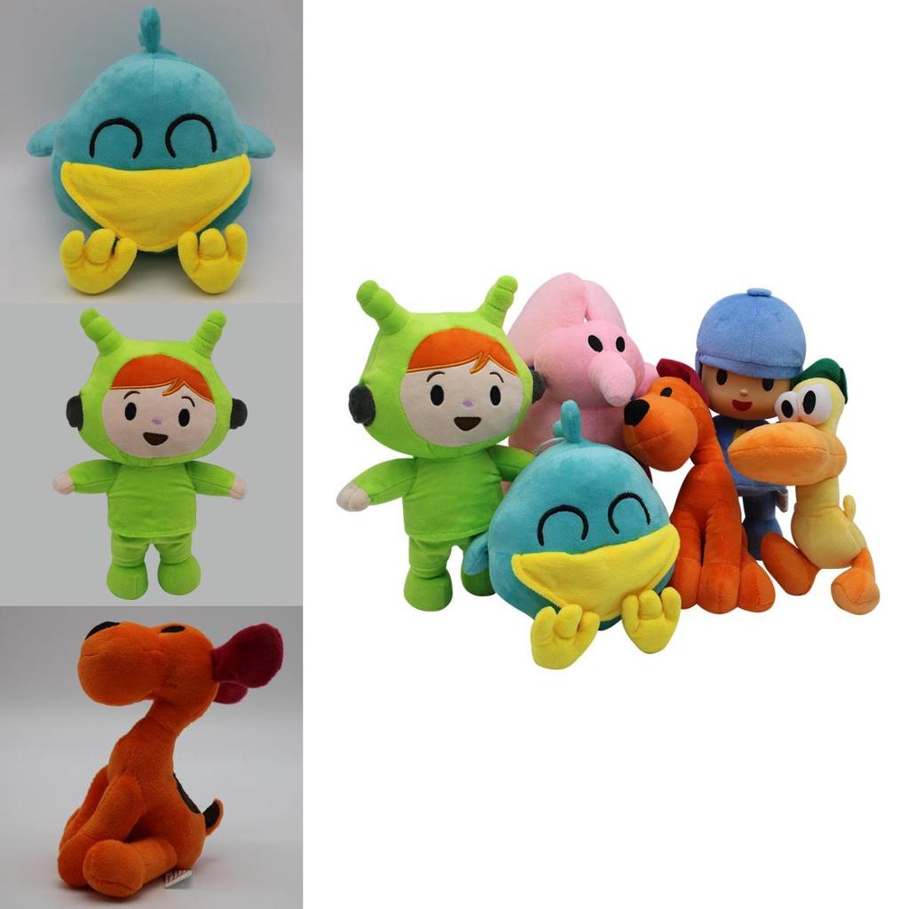 Adorable Pocoyo Elly Pato Loula Sleeply Bird Boy Soft Plush Stuffed Toy Doll Gift