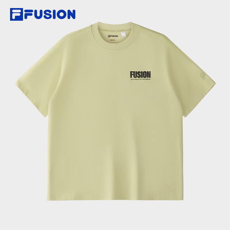 FILA FUSION Unisex Casual Knit T-Shirt S