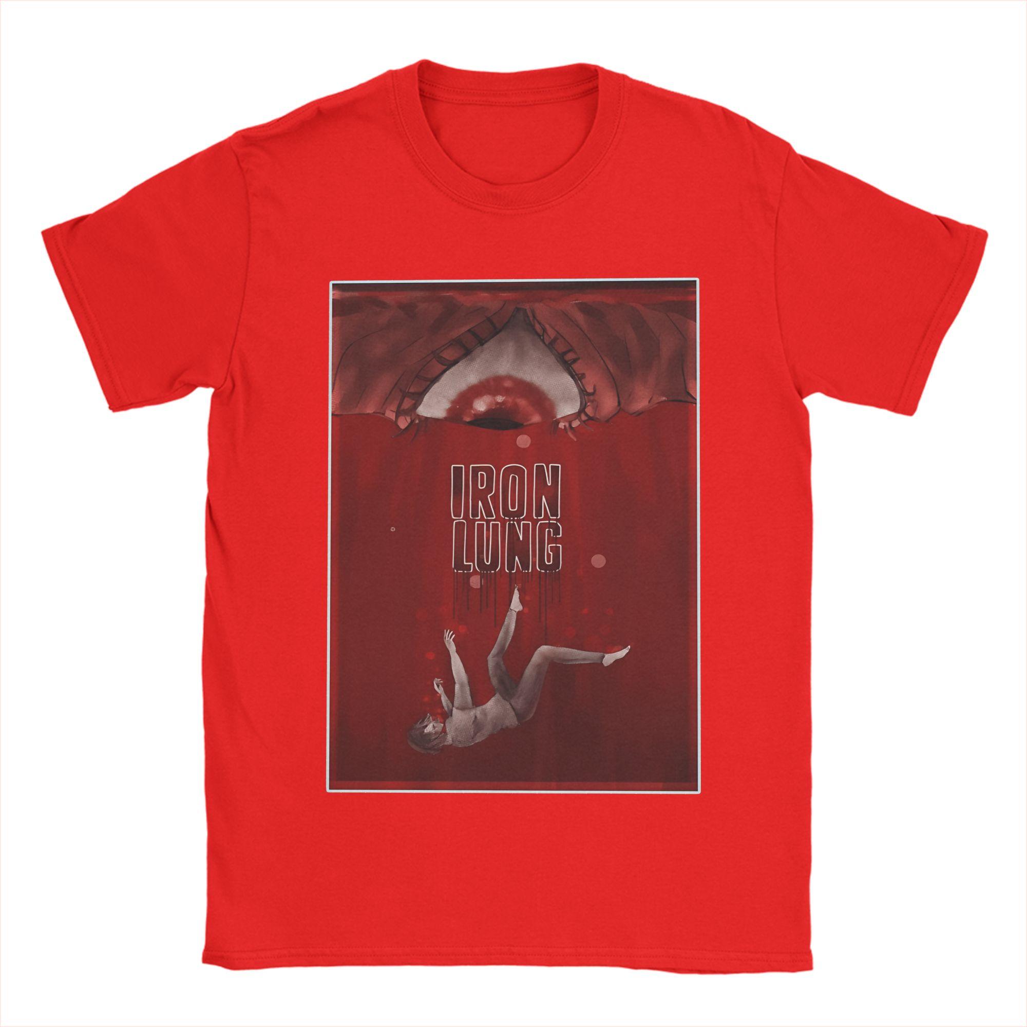 

IRON LUNG 2026 vintage Cotton T Shirt For Mens Summer Y2K Retro T Shirts O Neck Trending Tees Oversize Print Tops S