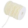 25mCelsiusroll Grinding Pearl Wire Beads Garland String   Wedding Decoration 6mm(white)