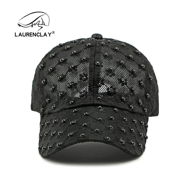 Sommerhut Damen Outdoor Sonnenschutz Visier Perlenblume Baseballkappe Hartschalenkappe Netzhut Trend