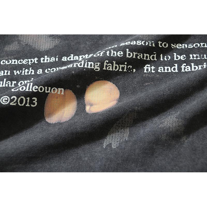 1190 Off-White 2025 Summer New Portrait Grape Printed Short Sleeved T-shirt for Men and Women