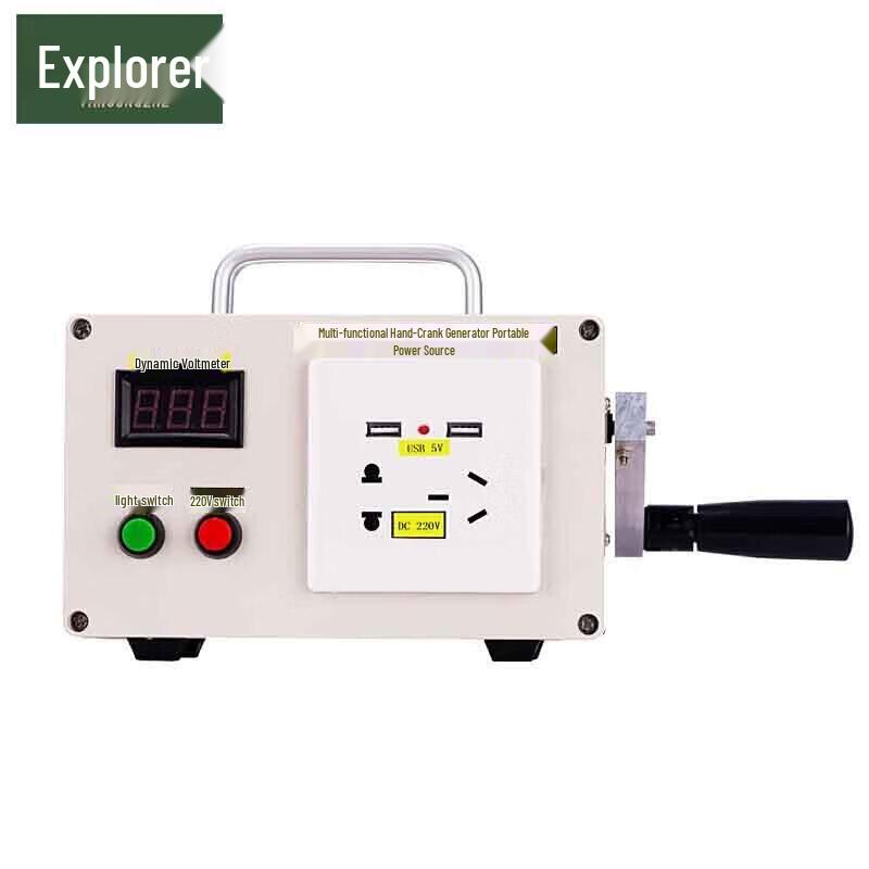 Генератор электроэнергии «Исследователь» с ручным приводом