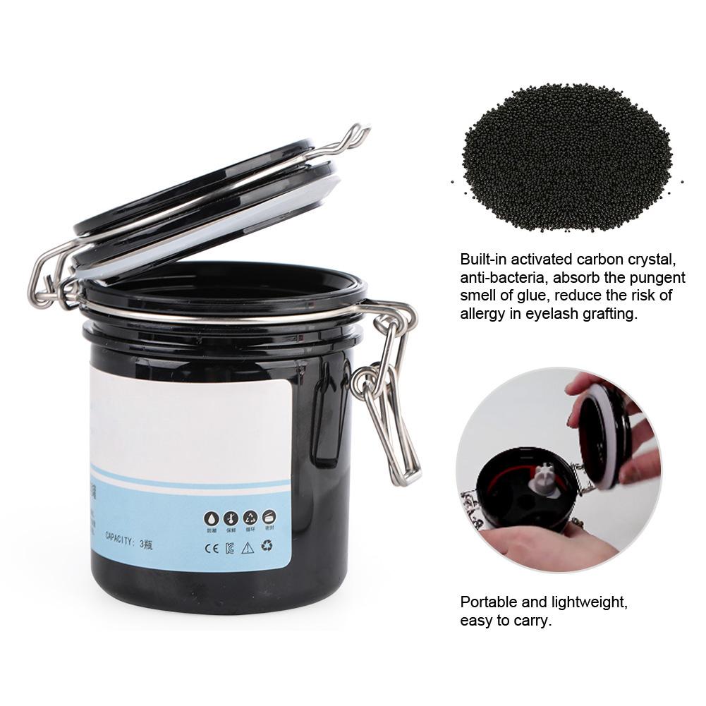 

Eyelash Glue Storage Tank Activated Sealed Storage Jar Container Cylinder