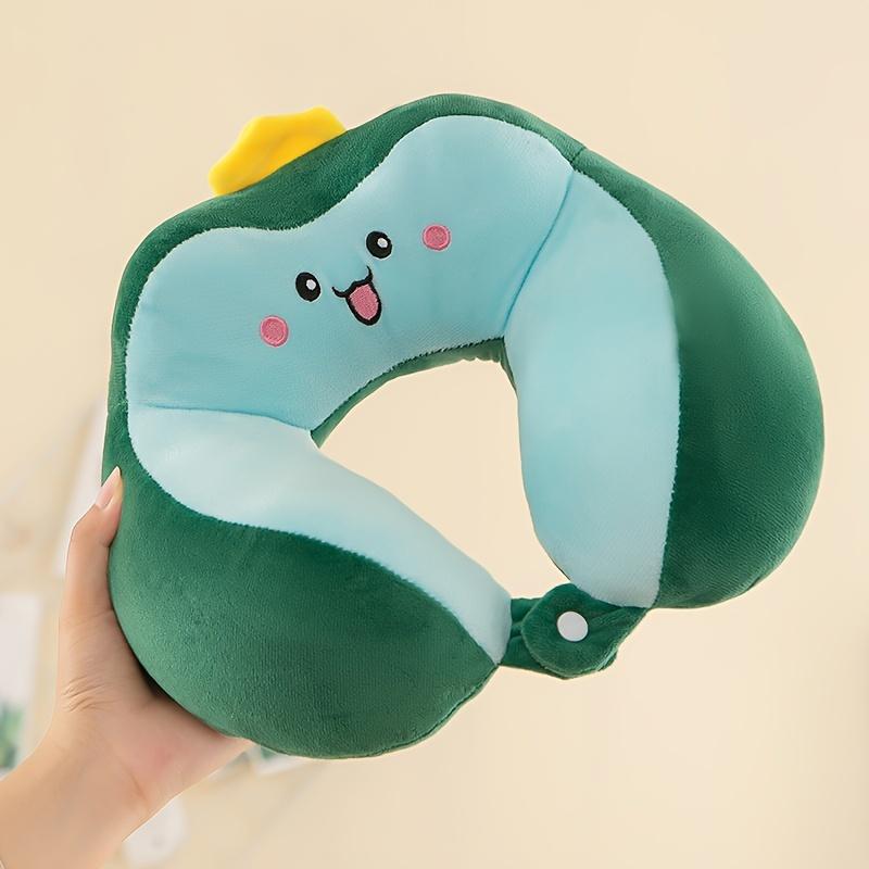 U-Shaped Pillow Cartoon Cute Adult Student Neck Support Nap Pillow U-Shaped Pillow Airplane Pillow U-Shaped Portable Neck Support Pillow