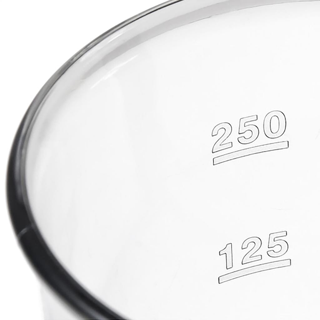JRSHIRLEYLTD Tamis à Farine, Saupoudreur à Sucre En Poudre, Filtre Utilisable à Un Seul Pied, En Acier Inoxydable, Capacité De 250 G, Avec 1 Mélangeur à Farine