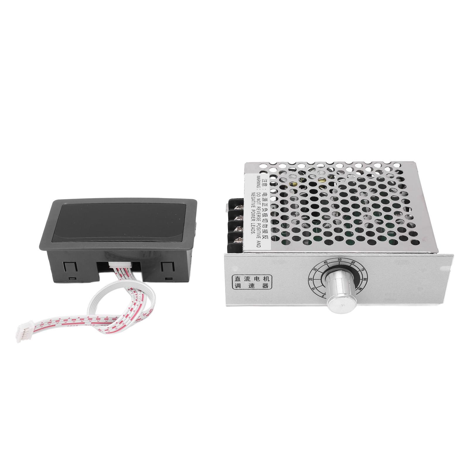 

DC Motor Governor Soft Start and Stop PWM Motor Speed Controller with Digital Display Panel