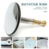 1 pièce Bouchon de baignoire 43 mm Remplacement Bouchon de vidage pop-up de bain Uniquement Joint plat Laiton Bouchon de vidage de baignoire de salle de bain Passoire