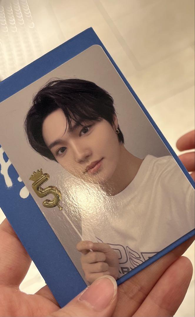 

[USED] Treasure Doyoung Pop-up 8000 yen purchase bonus trading card Pop-up