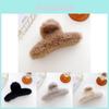 Luxurious Plush Hair Claw Clip For Effortless Chic Hairstyles In Multiple Colors