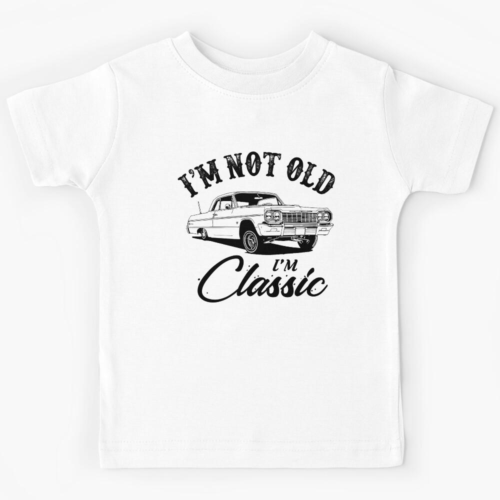 Classic Chevy Impala Kids T-Shirt 120