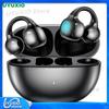 UYUXIO Wireless Headphone with BT 5.4 Clip on Open Ear Earbuds 72H Play Time Long-Battery Life Over Ear Buds for Sport