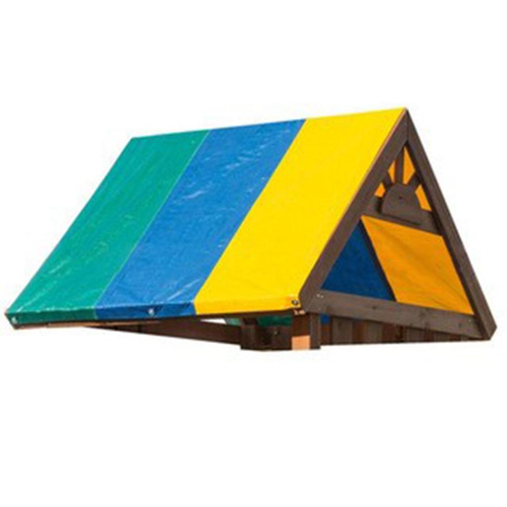 Swing Set Replacement Tarp Sun Protection Rain Cover Outdoor Swingset Shade Playground Roof Canopy