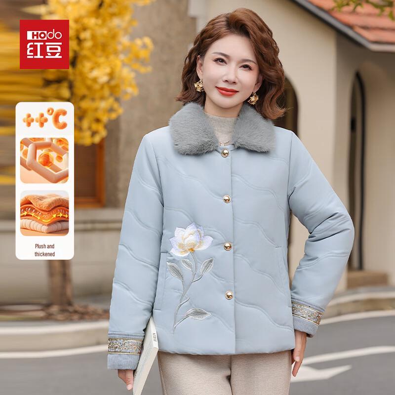 Hodo 2025 New Chinese Style Thickened Winter Padded Jacket for Moms