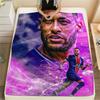 Neymar,pattern Flannel Blanket, High Quality Comfortable for All Seasons, Home Decor, Warmth and Comfort, Perfect for Gifts.