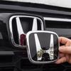 Car Mirror surface Logo Front Grille Trunk Steering Wheel Decoration Accessories For 2006-2019Honda Civic 8th 9th 9.5th 10th Gen aju256