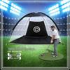 JINGGENG Golf Practice Hitting Cage & Net Set