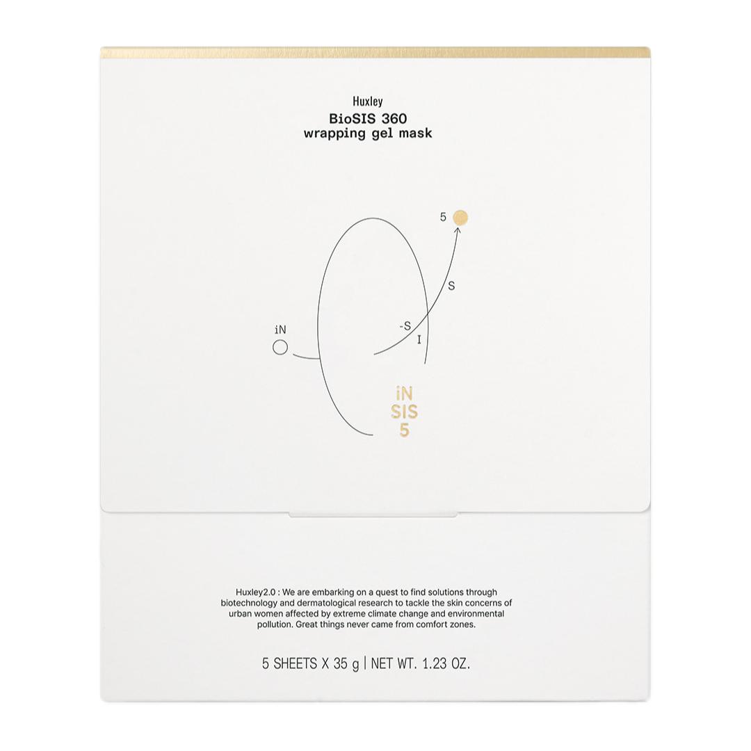 Huxley Biosys 360 Wrapping Gel Mask (5 sheets)