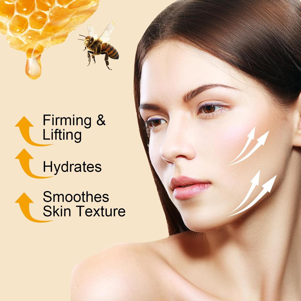 Turmeric & Bee Venom Firming Cream-Reduces Fine Lines & Wrinkles & Dark Spots-Suitable for All Skin Types, 50g