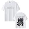 Limited Rock Band Gorillaz Print T-shirts Men Women Gothic Oversized Streetwear Men's Casual Vintage Short Sleeve Tshirt