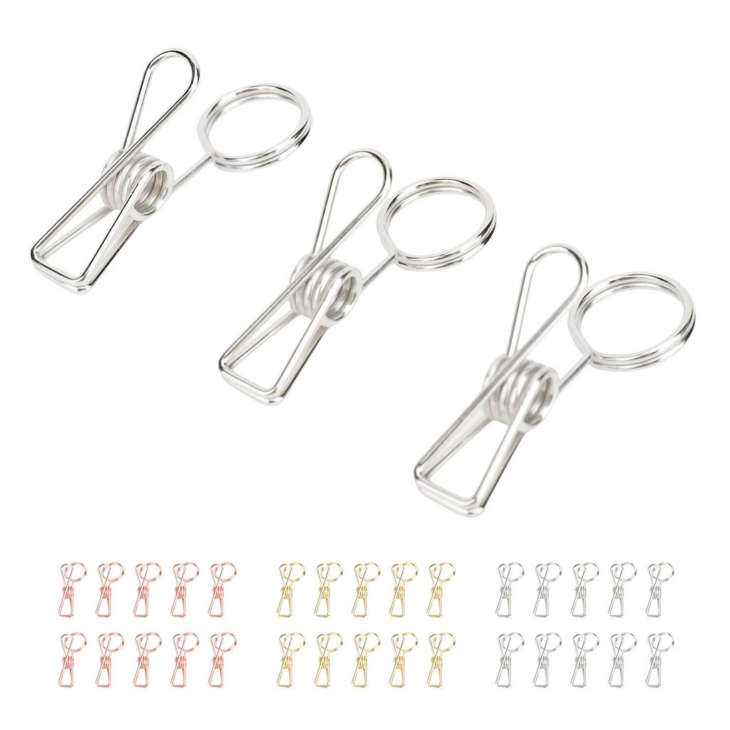 10 Pezzi Clip per Segnaposto Tavolo Metalliche Riutilizzabili Supporto Display Numero Menu da Scrivania per Matrimoni Eventi Ristoranti