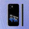 Cruz Cafune Me Muevo Con Dios Funda para Teléfono Para iPhone 17,16,15,14,13,12,11,Pro,Max,Plus,Air,X,XS,XR,SE,8,7,Mini,Suave Negra Funda
