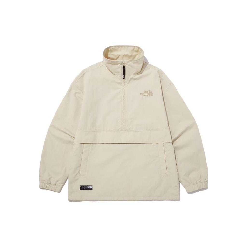 THE NORTH FACE Windbreaker Jackets Men's Khaki Hooded Moderate NA3BN53B
