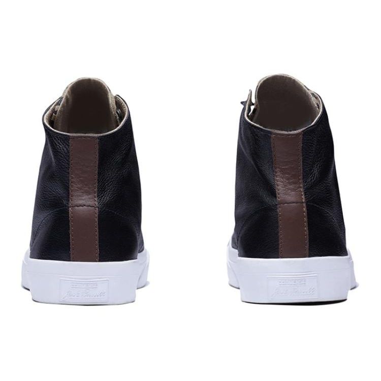 Converse Jack Purcell Comfortable Fashion High-Top Canvas Shoes Unisex Sneakers Black 160212C
