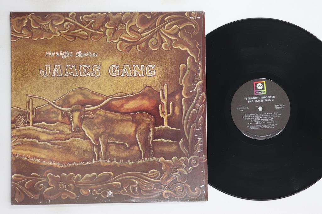 LP Record JAMES GANG - Straight Shooter ABCX741 ABC RECORDS 1972 US Rock Used