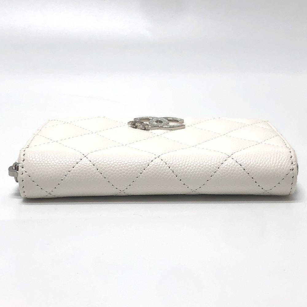 CHANEL AP3728 Star CC Mark Round coin purse Compact wallet Long Wallet Unused