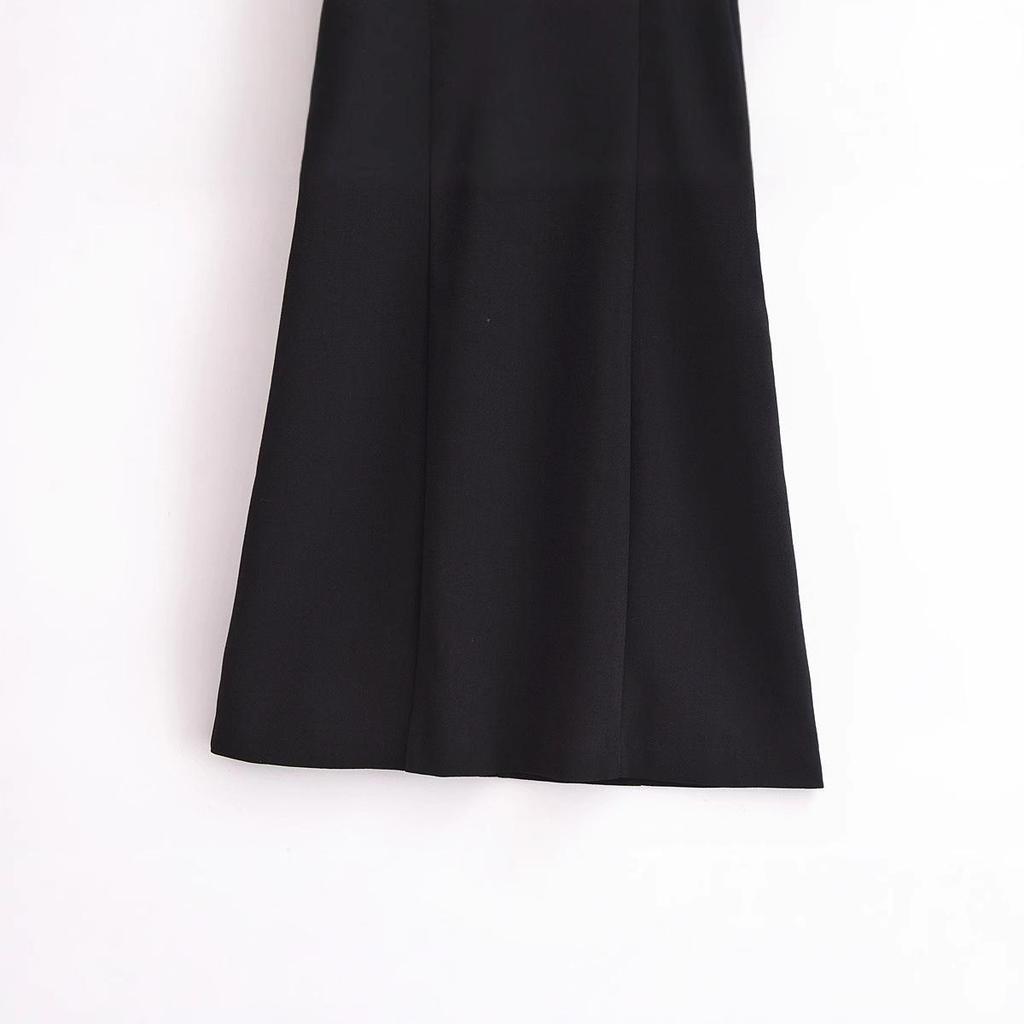 2025 Spring Women's European & American Style Short Sleeve Embellished Dress