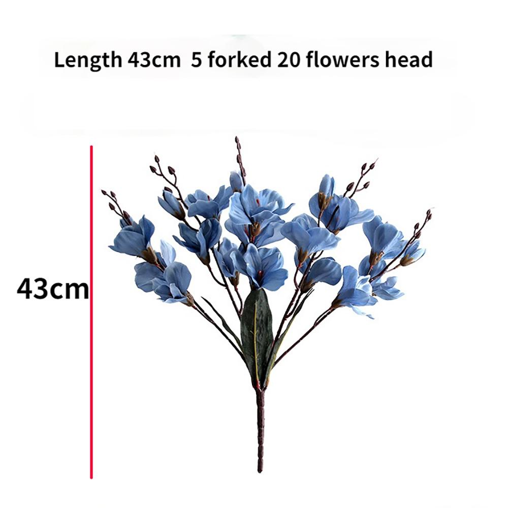 Magnolia Flower Home Decor Household Fake Flower Artificial Flower Table Decoration Wedding Bouquet