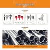 Bi-Metal Alloy Hole Saw with Pilot Drill, High-Speed Steel Core