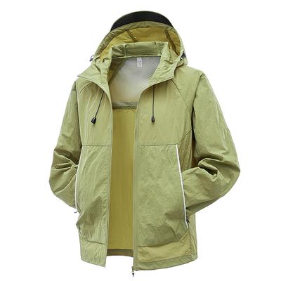 Men's Women's Trekking Windbreaker Summer Sun Protection Waterproof Lightweight Jacket Fishing Climbing Hiking Coat