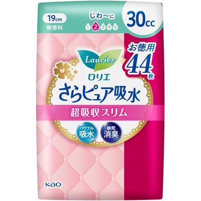 Laurier Sarapure Super Absorbent Slim 30cc 44sheets Sara Pure Leichte Inkontinenz Bitte ersetzen Sie es nach Bedarf. Sara Pure